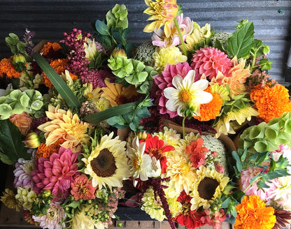 3.  Fall Flower Subscription